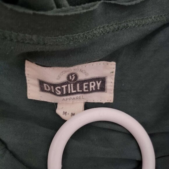 Mens Relaxed Fit Green Button Up Short Sleeve Shirt b20 - Picture 3 of 6